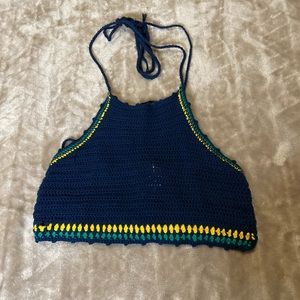 Crochet crop top